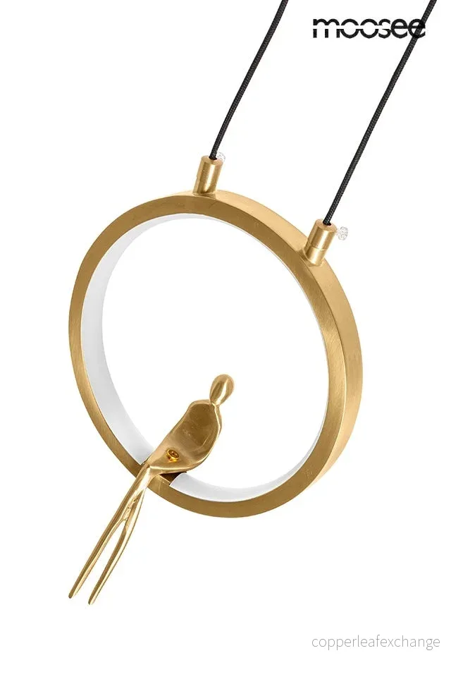 Taklampa MOOSEE - BOY CIRCLE, guld - Bild 3