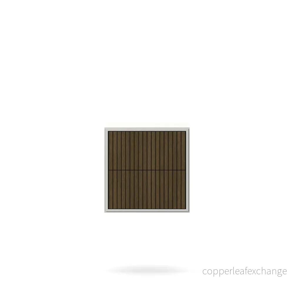Line Burned Walnut Sängbord Vägghängd Line Burned Walnut Sängbord Vägghängd