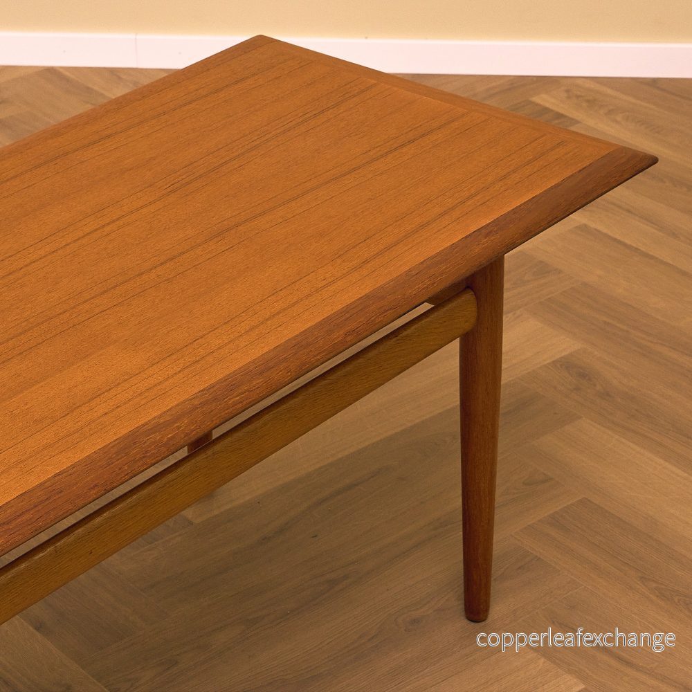Dansk soffbord i teak och ek - Bild 2