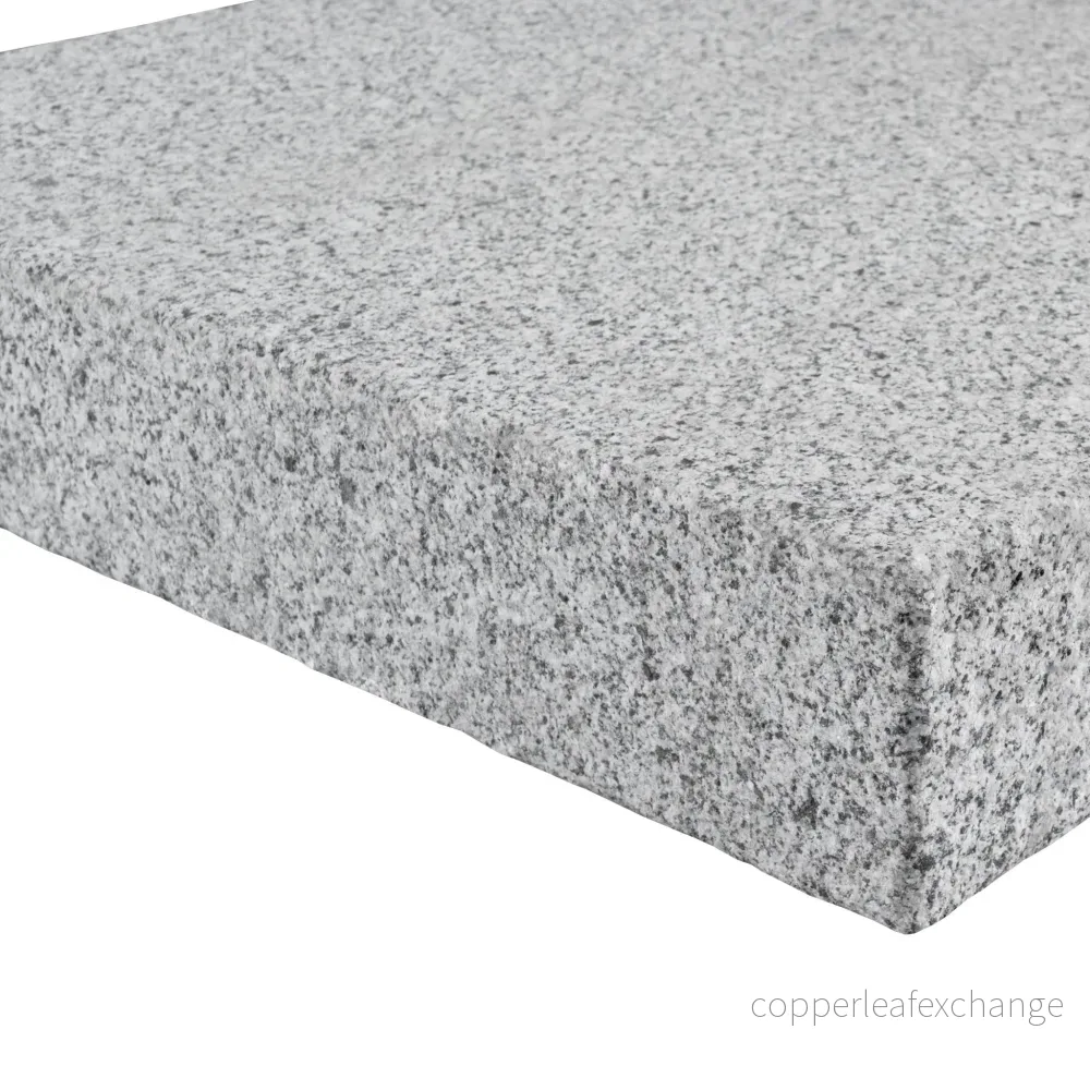 Stolptopp Bergama Granit Grå Modern 400x400x70 - Bild 2