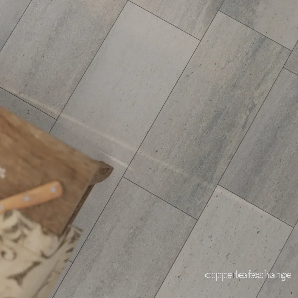 Skiffergolv Oppdal Ljus Silkesborstad Fallande