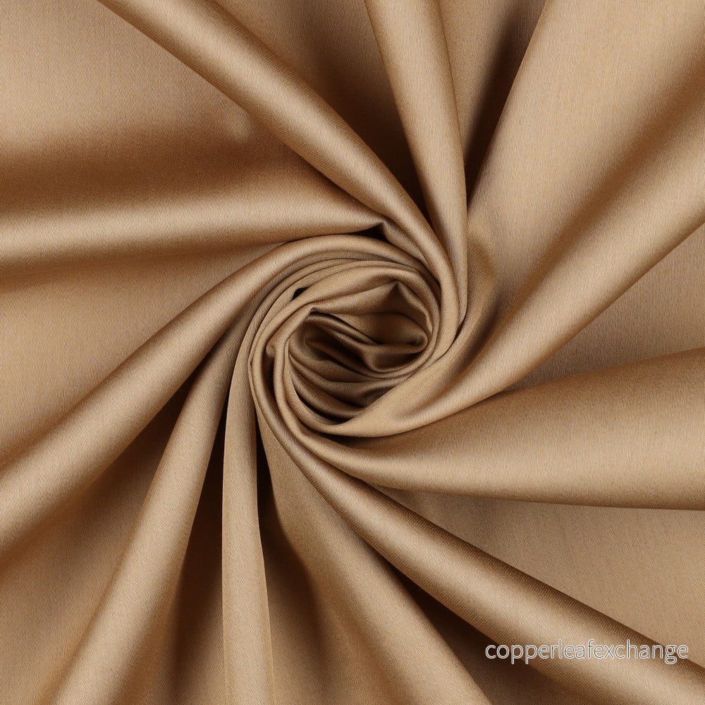 Cotton satin – Fine Luster, Soft – Cinnamon – 007