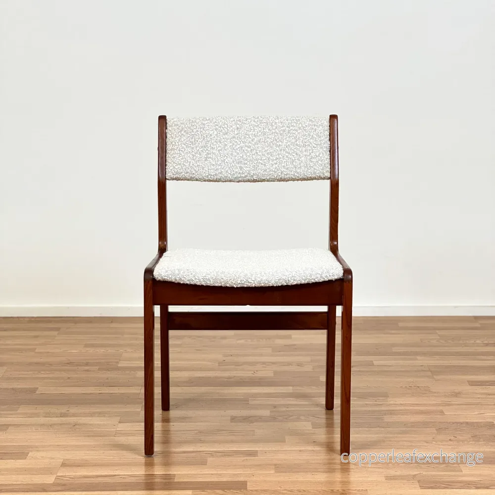 Set om 4 matstolar i teak, 1950-60-tal, Danmark - Bild 2