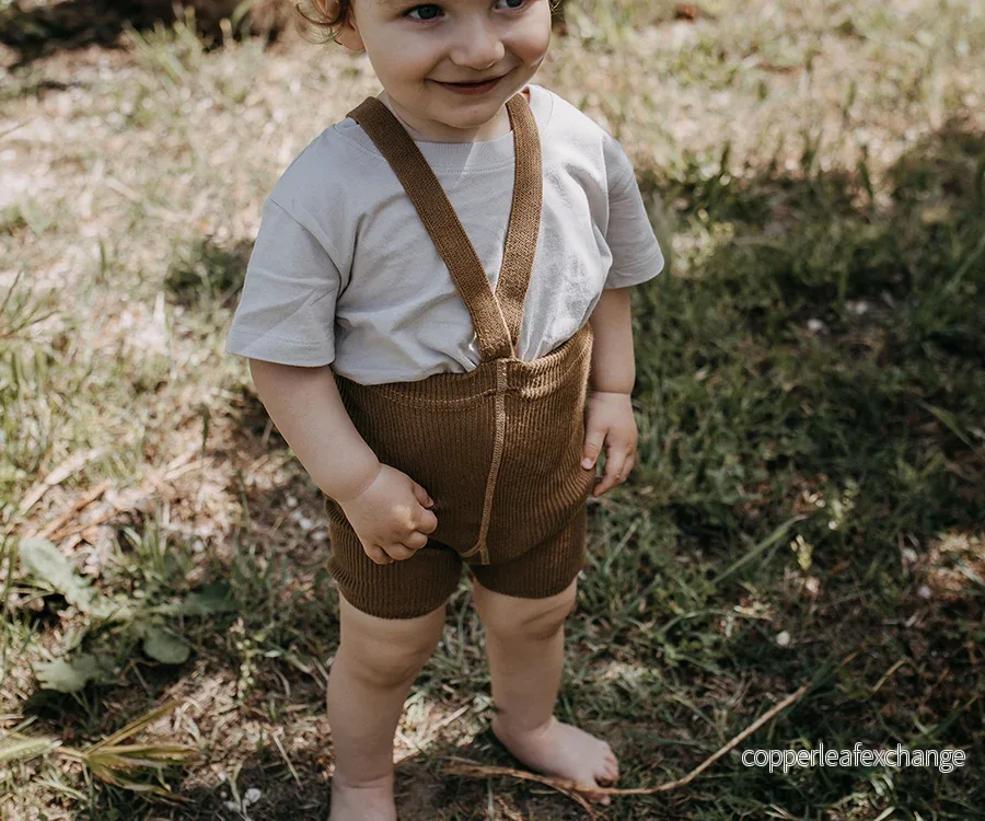 Silly Silas – Shorty tights, Acorn Brown - Bild 2
