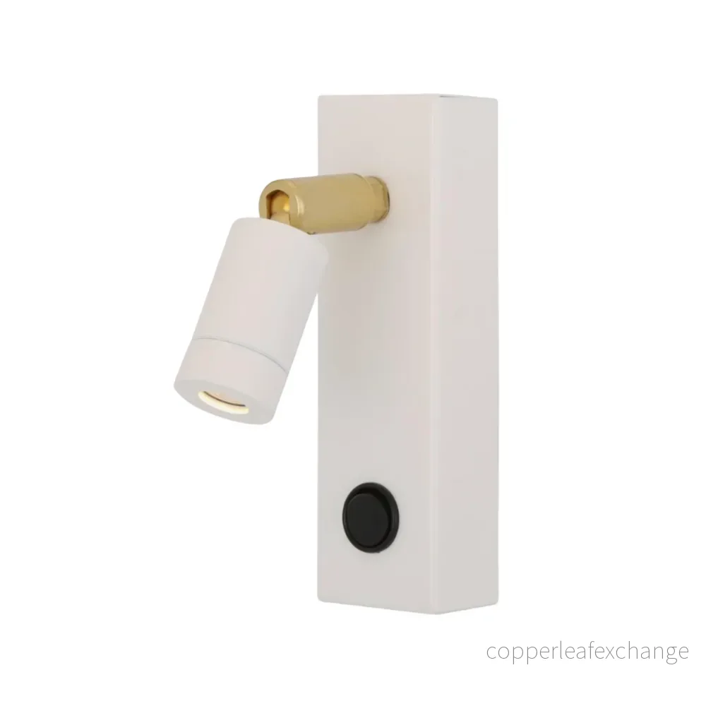 SAMPIO- Adjustable Brass Wall Spotlight 14cm - Bild 3