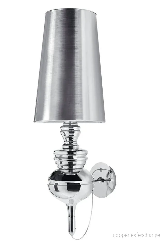 Vägglampa QUEEN WALL 23, krom