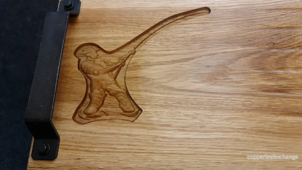 Skärbräda med 3D relief moitv - Bild 2