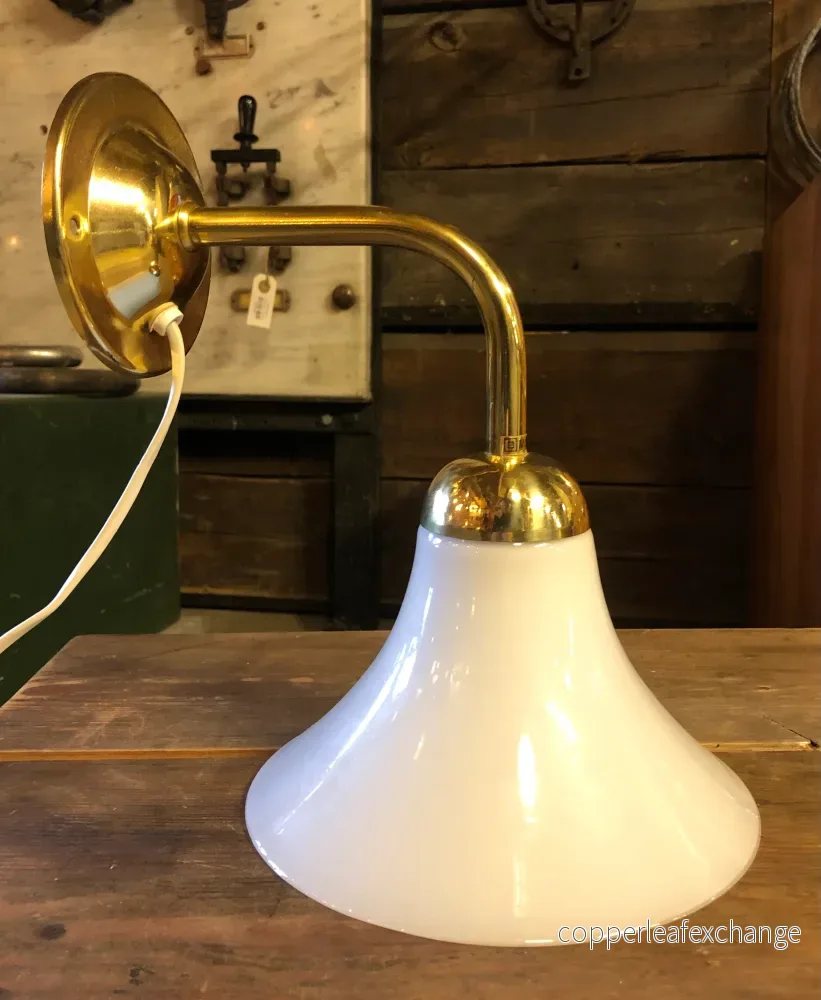 Vägglampa mässing Vägglampa mässing