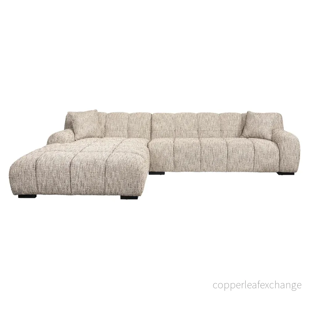 Soffa Hazel 3-sits Vänster Naturfärg Soffa Hazel 3-sits Vänster Naturfärg