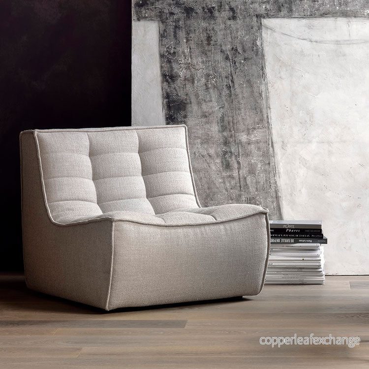 Fåtölj N701, Beige - Bild 2