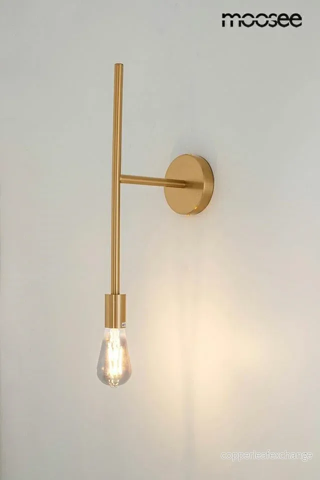 Vägglampa MOOSEE - RIVA, guld - Bild 2