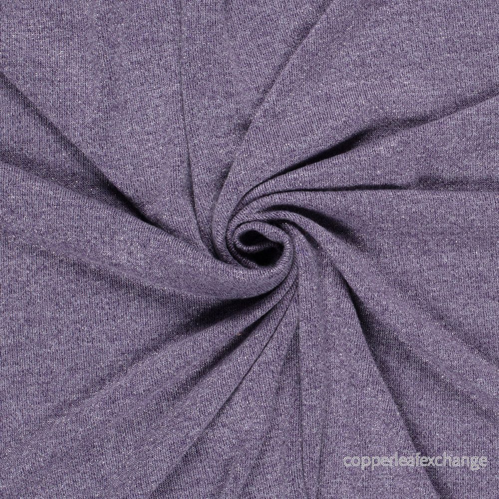 Heavy Knit Melange - Knit - Glitter - Purple - Bild 3
