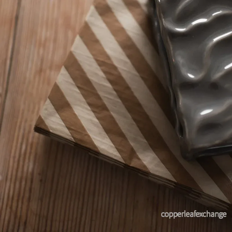 Napkin - Stripe Nougat - Bild 2