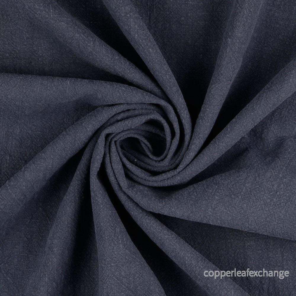 Stonewashed – Linen – 255g – Navy – 5026 Stonewashed – Linen – 255g – Navy – 5026