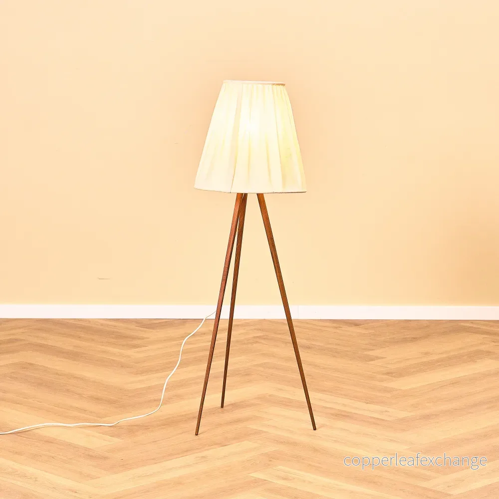 Svensk golvlampa i massiv teak - Bild 2