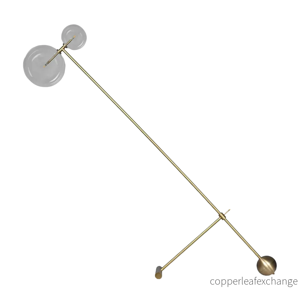 ZOSIA – Brass Floor Lamp