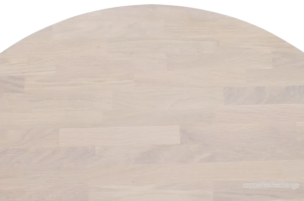 Matbord Filippa oval, vitpigmenterad ek - Bild 3