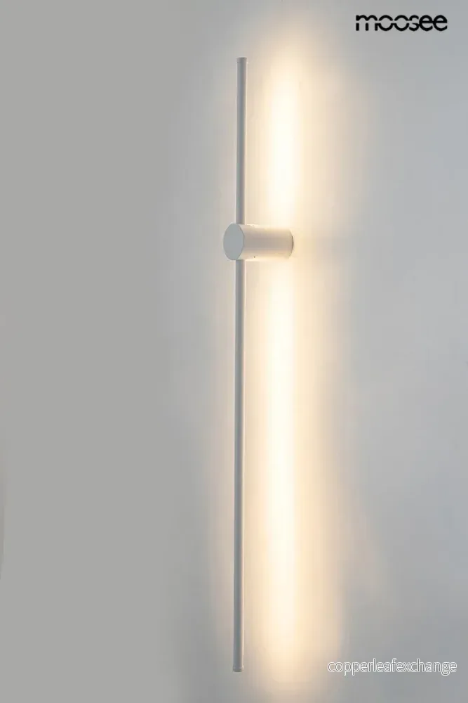 Vägglampa MOOSEE - OMBRE 100, vit - Bild 2