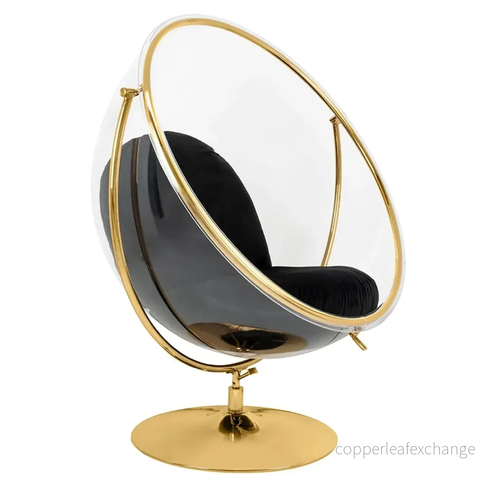 Fåtölj – BUBBLE STAND 2 GOLD VELVET