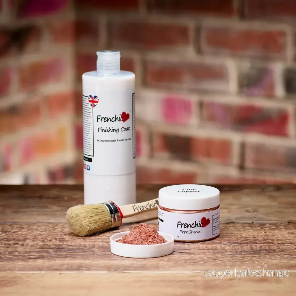 Kopparpigment + Finishing Coat – paket