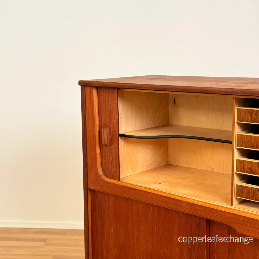 Dansk högskåp i teak - Bild 3