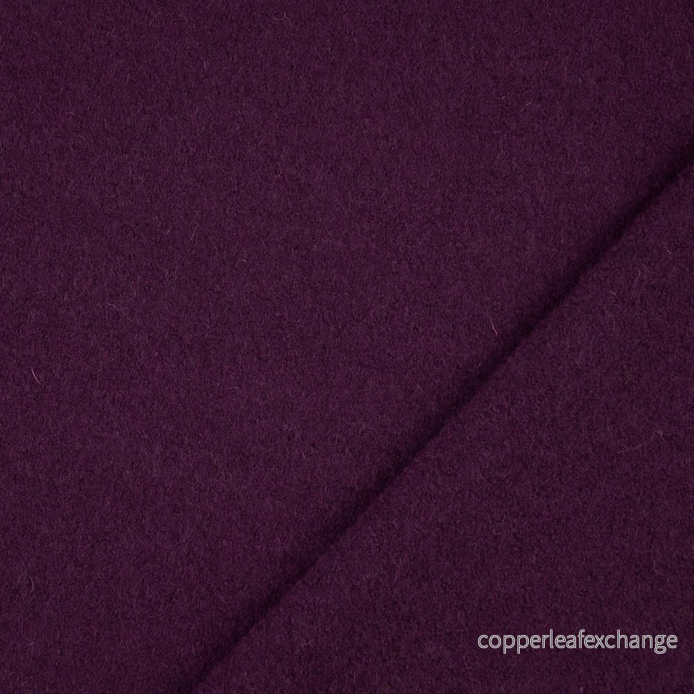 Boiled Wool - Walkloden - Plum - 5022 - Bild 3
