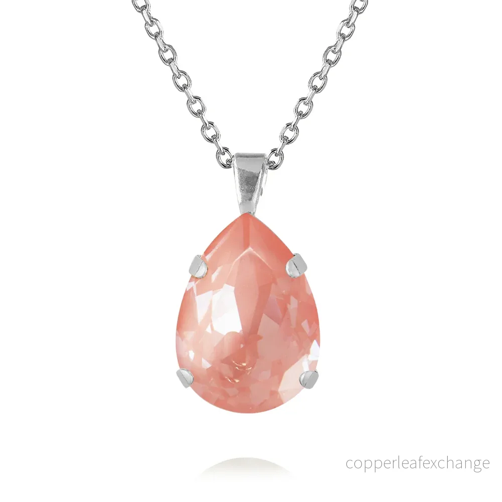 CLASSIC DROP NECKLACE RHODIUM
FLAMINGO IGNITE