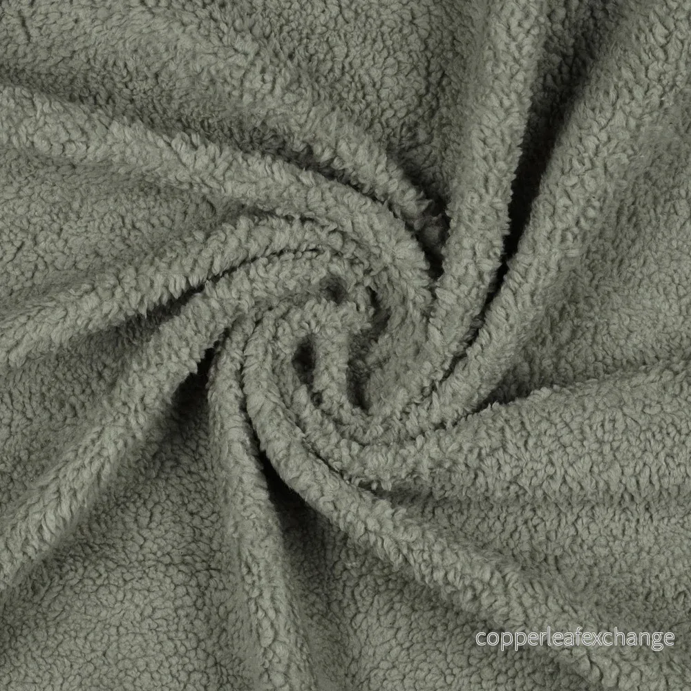 Cotton Teddy – Fluffy – Cotton – Old Green