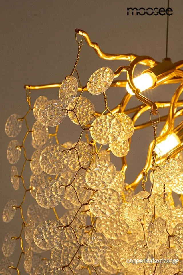 Taklampa MOOSEE - RIVIERA 60, guld/transparent - Bild 3