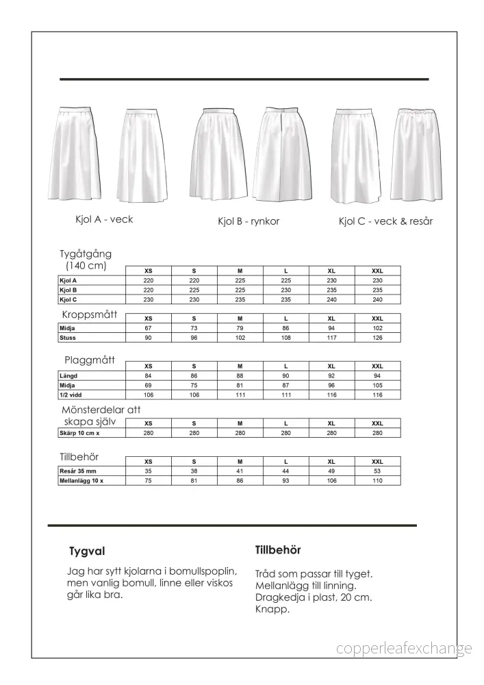 Pattern Paper Skirt Tyra - Bild 2