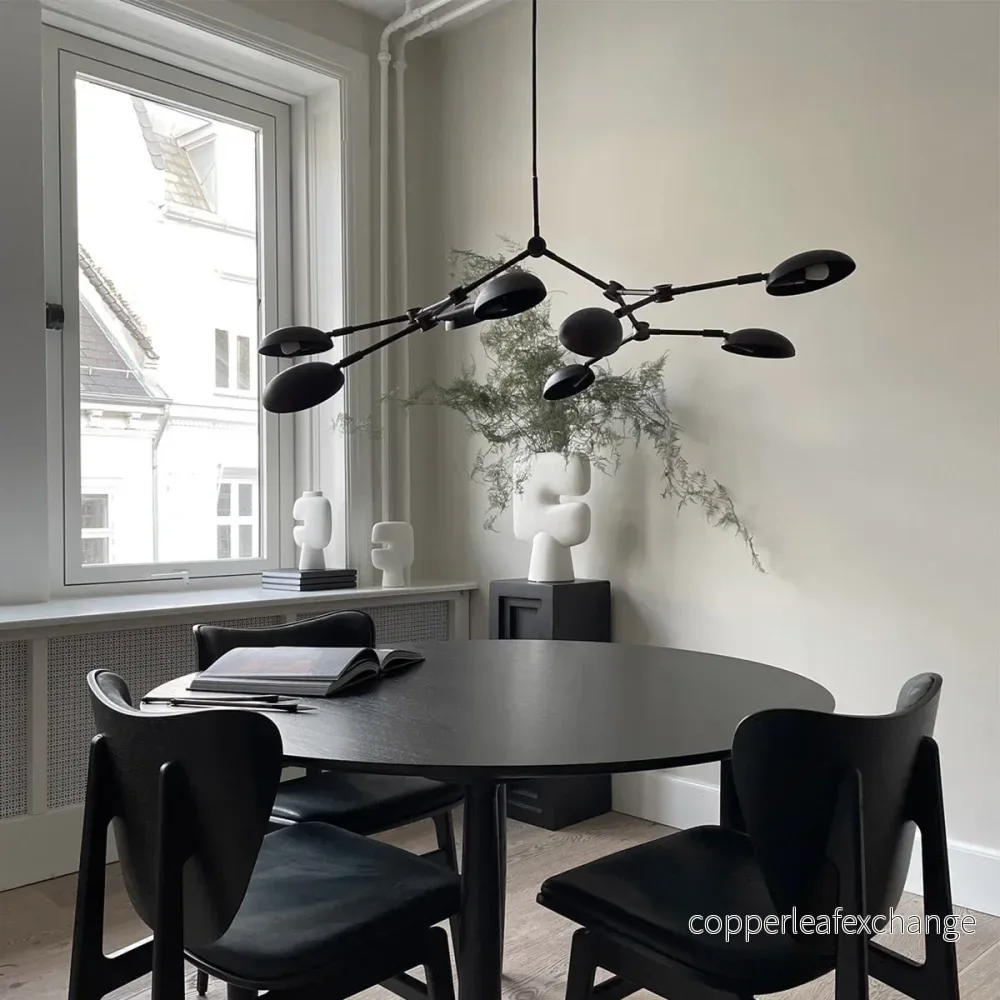 Taklampa Drop Mini, Burned Black - Bild 2