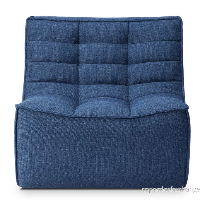 Fåtölj N701, Blå