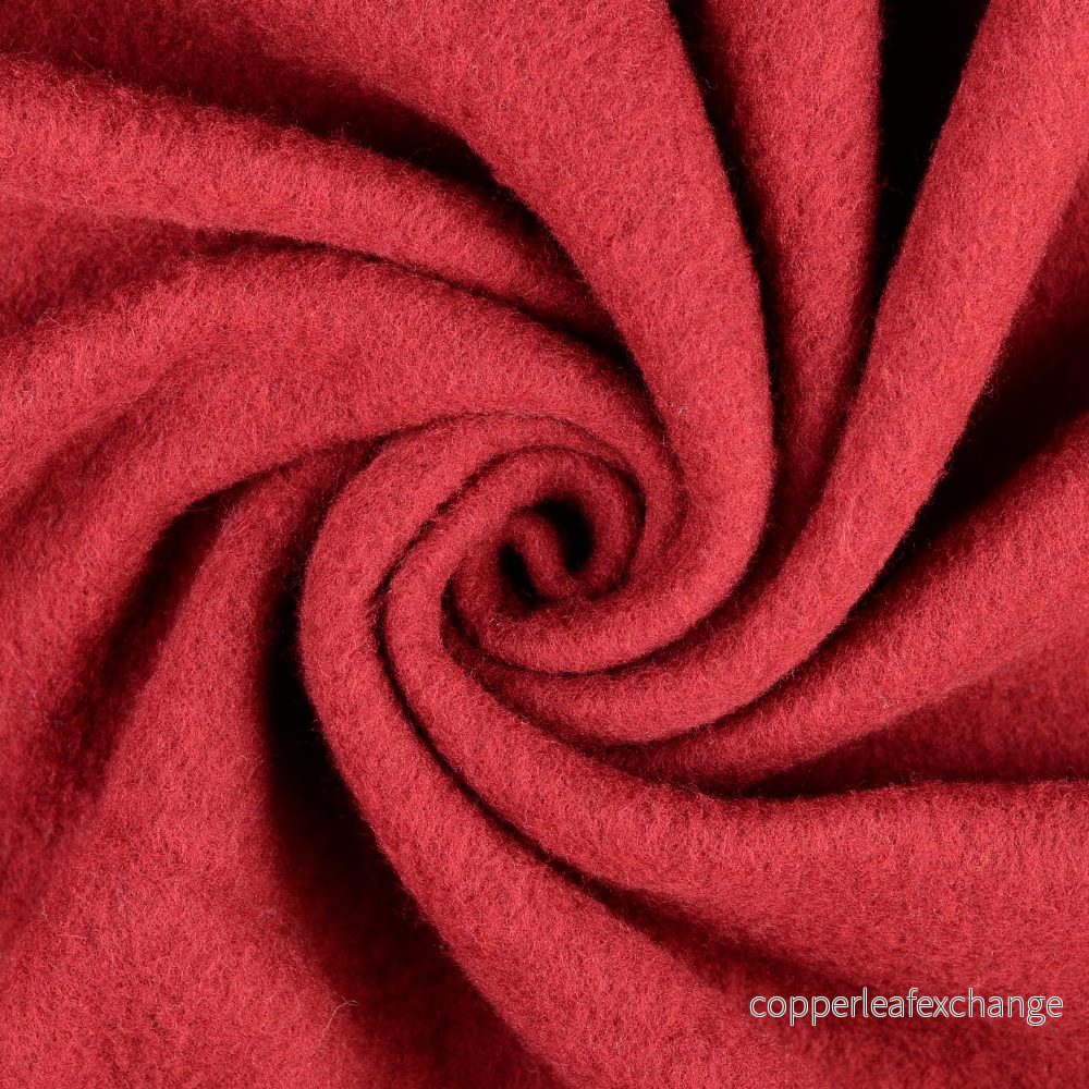 Wool fleece – Wool – 280g – Bordeaux – 5020