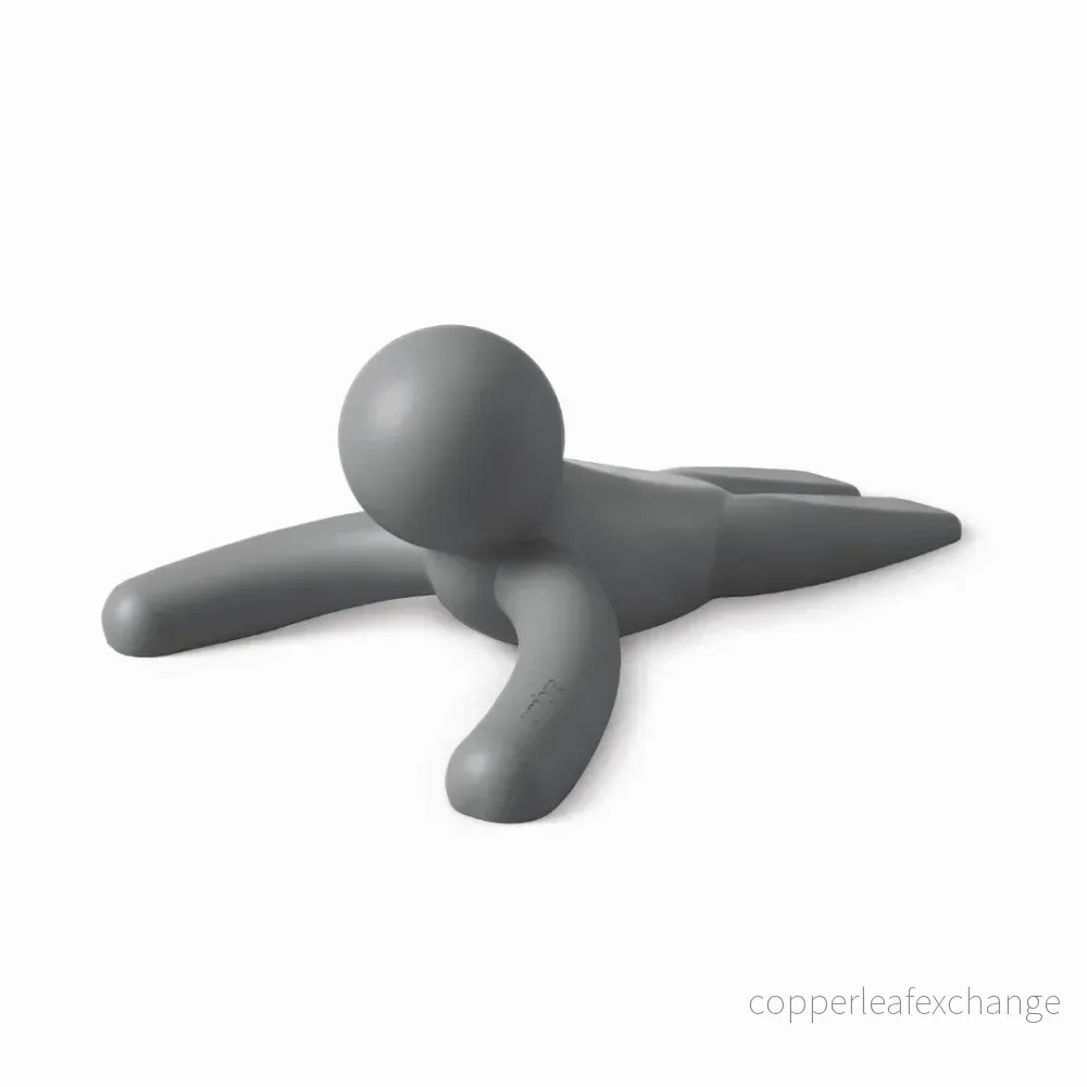 Dörrstopp 2 st UMBRA - BUDDY, mörkgrå