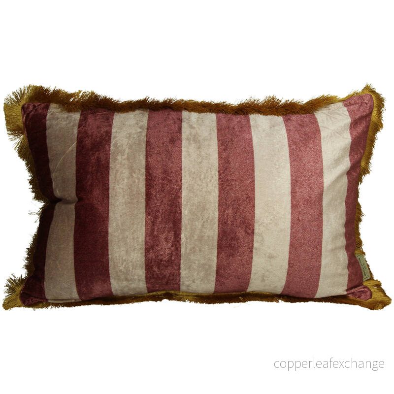 Kudde VELOUR STRIPE