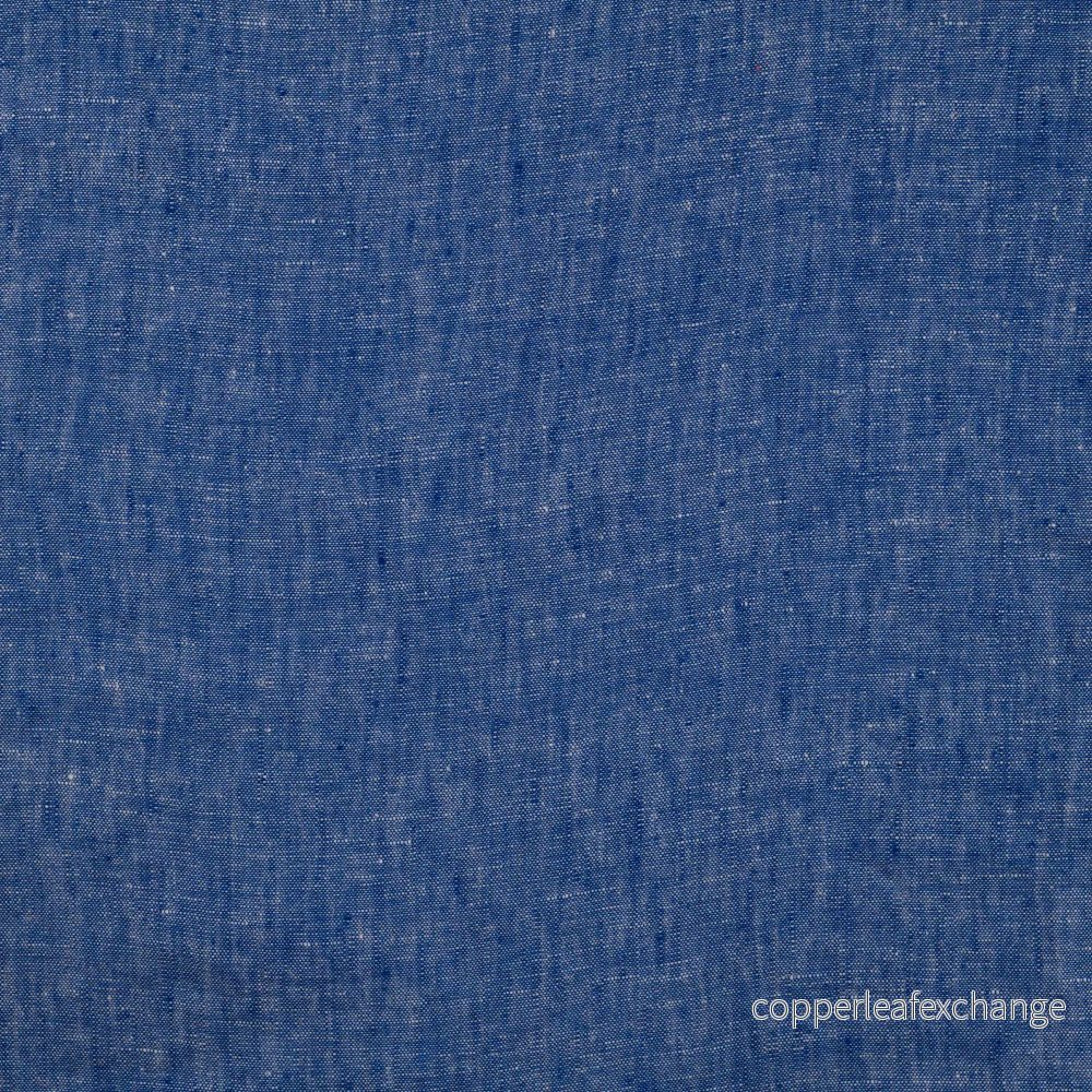 Yarn Dyed Linen – Dark Royal 975D