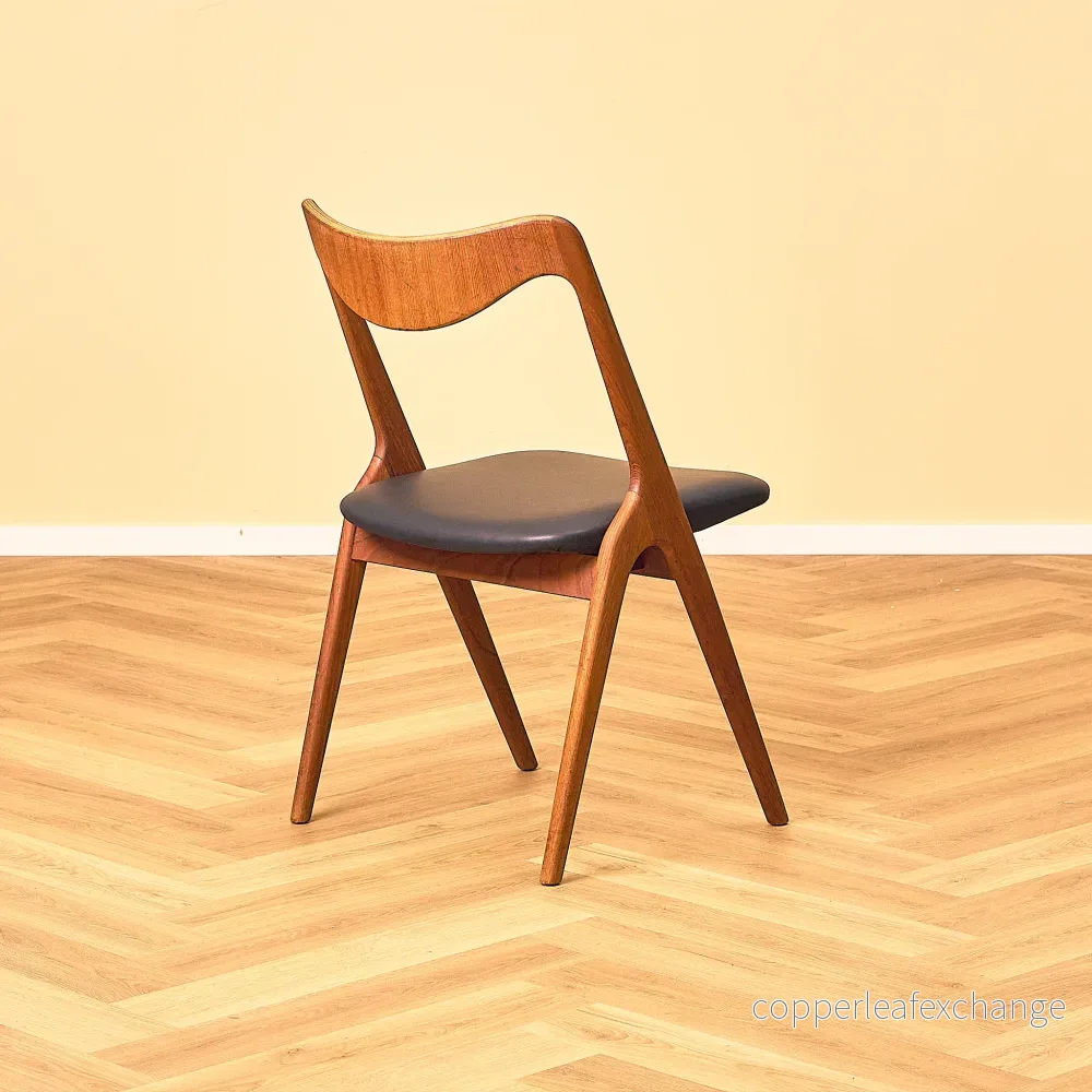 Swedish dining chairs in teak by Albin Johansson & Söner, Hyssna - Bild 3