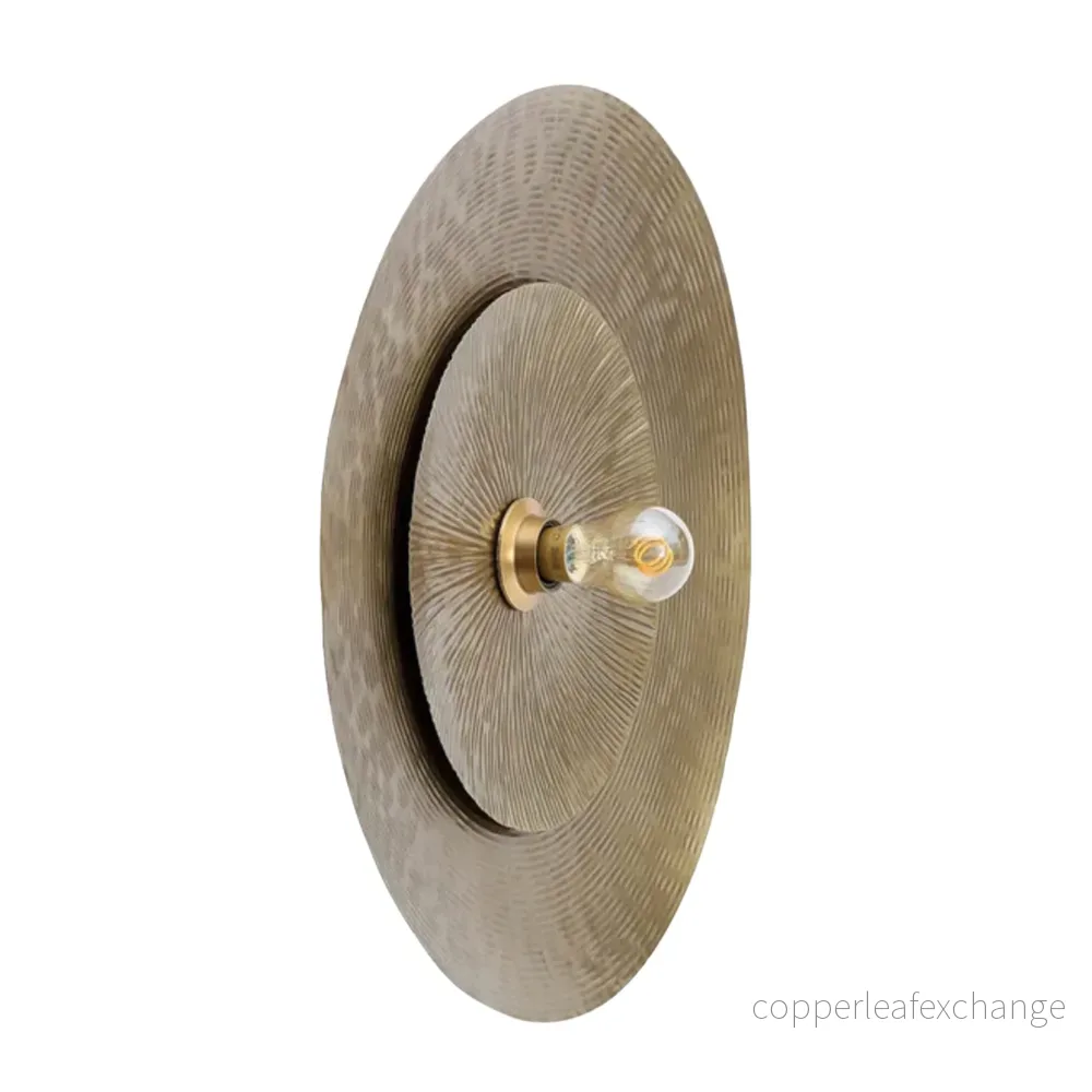 THE DOUBLE FULL MOON WALL LAMP - Brass M - Bild 2