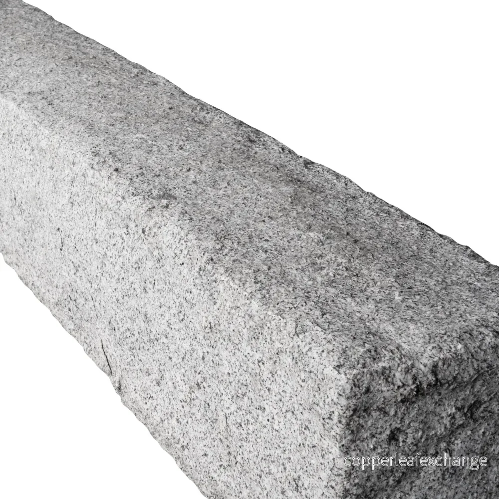 Granitstolpe Bergama Grå Rustik 1500x250x250 - Bild 3