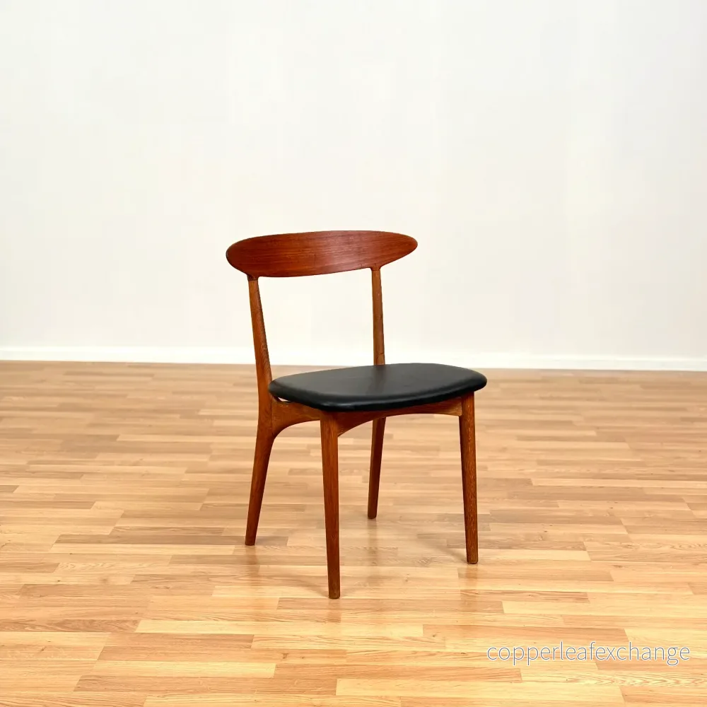 Set om 4 stolar i ek och teak, modell Skagen av Kurt Ostervig, 1950-60-tal, Danmark - Bild 2