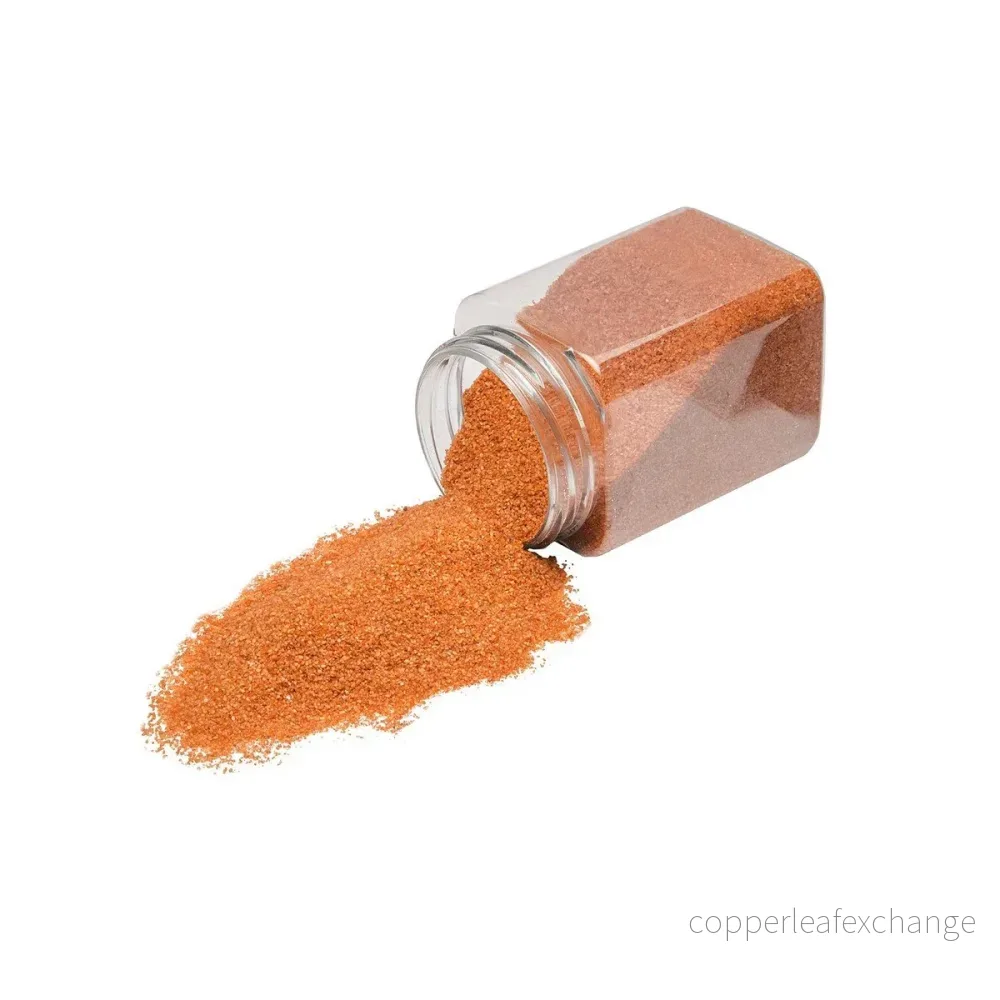 Dekorationssand orange Dekorationssand orange