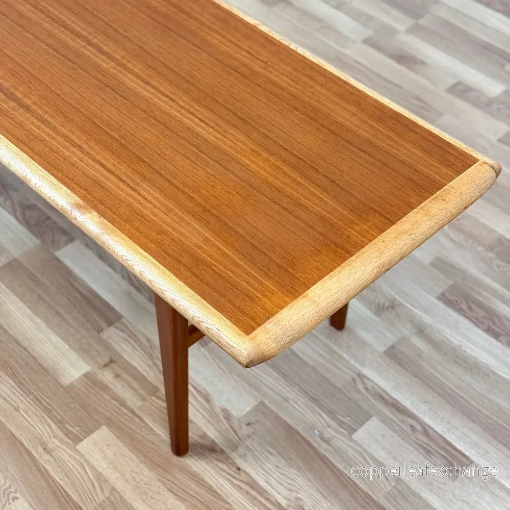 Soffbord i teak och ek, 1950-60-tal, Sverige - Bild 3