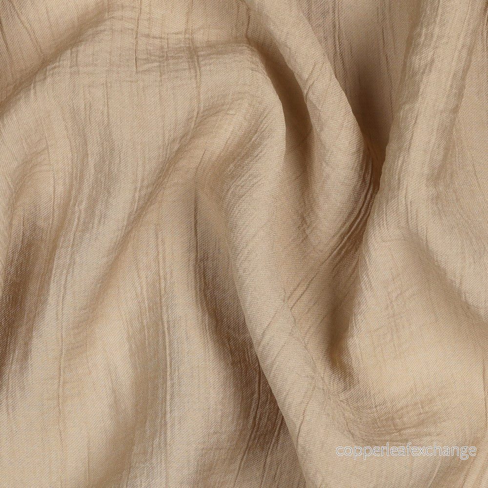 Viscose – Crinkled – Beige – 004