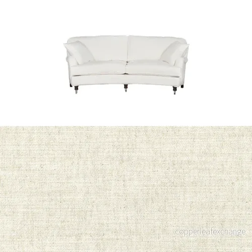 Klädsel till soffa Englesson Howard 3-sits medium svängd Tyg Chloe