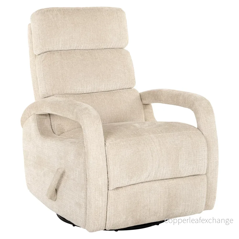Recliner Denvi beige chenille Recliner Denvi beige chenille