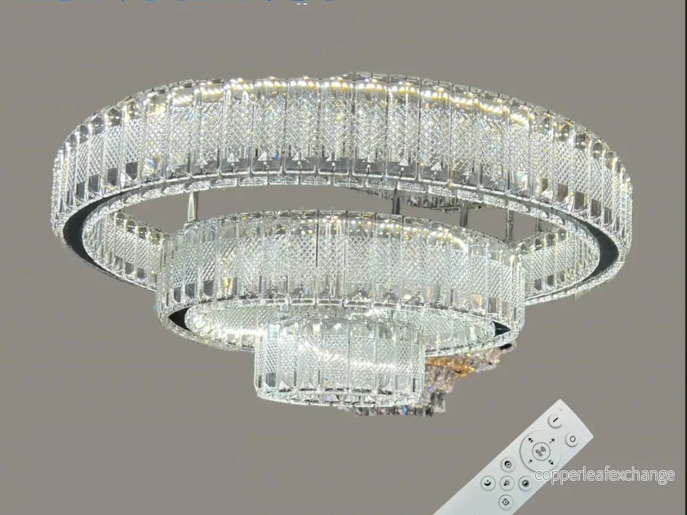 Taklampa led rund