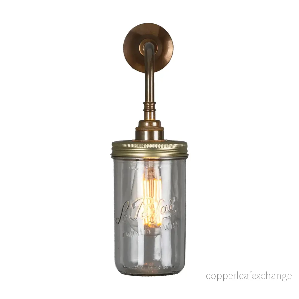 JAM JAR - Vintage Glass Wall Light - Bild 3