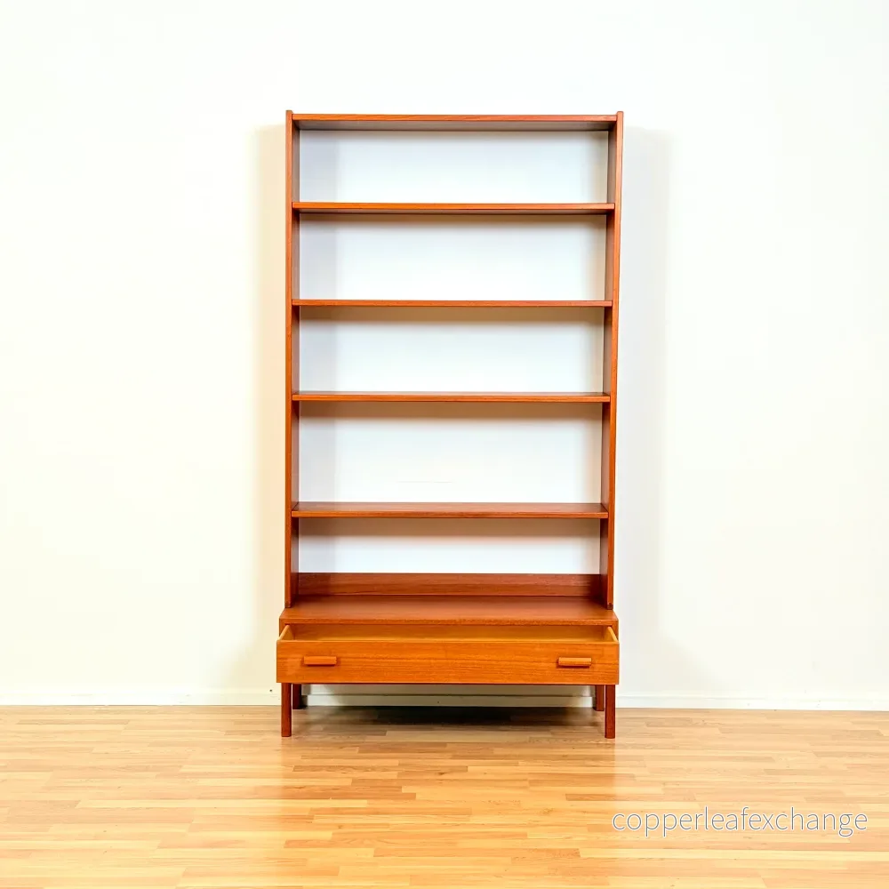 Dansk bokhylla i teak - Bild 2