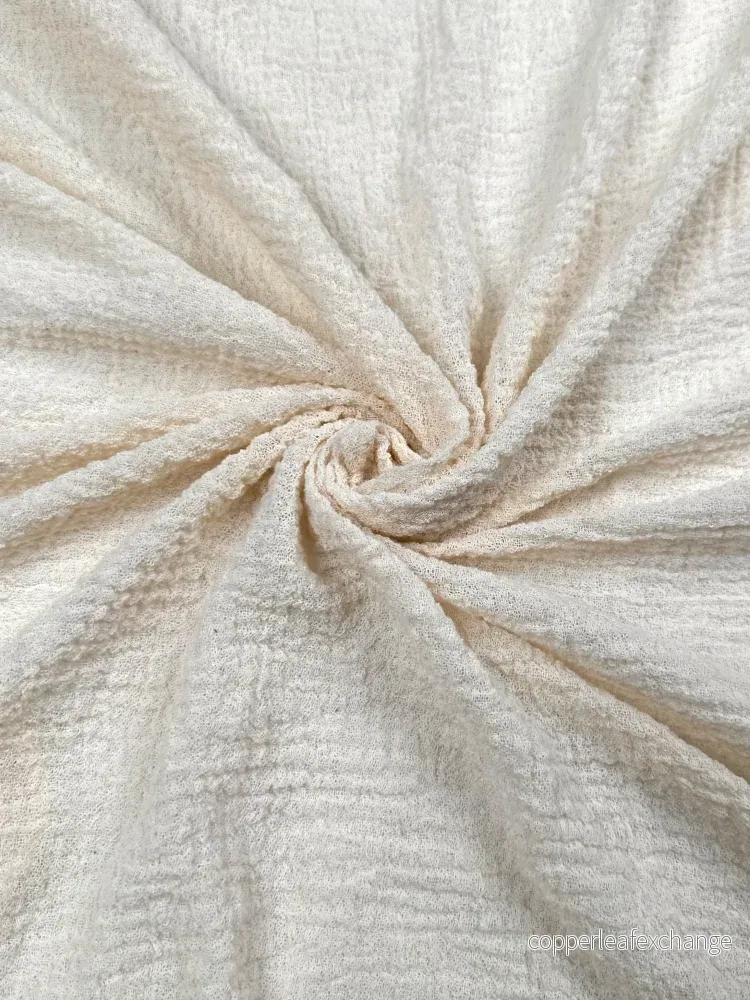 Raw fabric - Made to be washed - Untreated Cotton - Screen cloth - Off-White - Bild 2