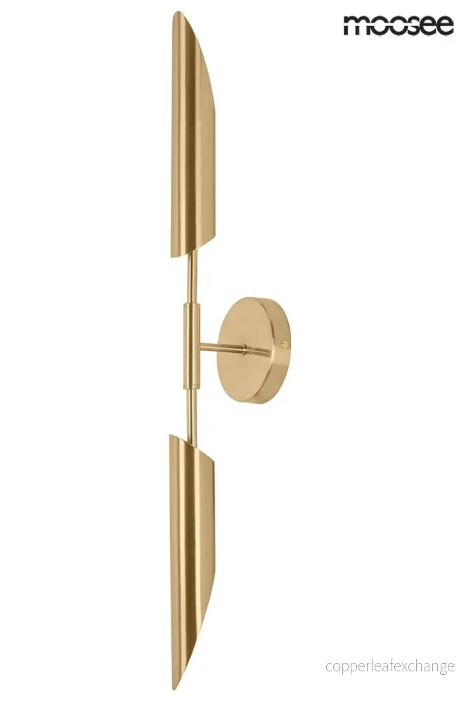 Vägglampa MOOSEE – LOCCA, guld Vägglampa MOOSEE – LOCCA, guld